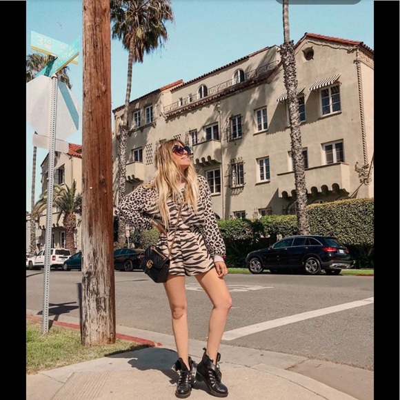 Cato Tops - Zebra print jumper